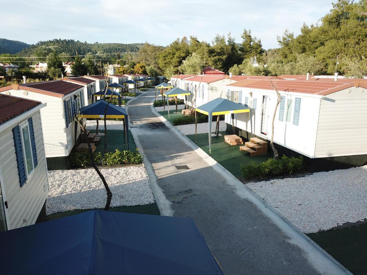 Happy Camp Mobile Homes In Castello Camping & Summer Resort Néos Marmarás Exterior foto